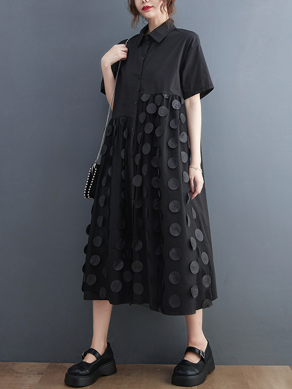 슬리밍 패션 여름 셔츠 드레스 여성용 한국 스타일 루즈 - Korean Style A Line Shirt Dress 리뷰 및 가격