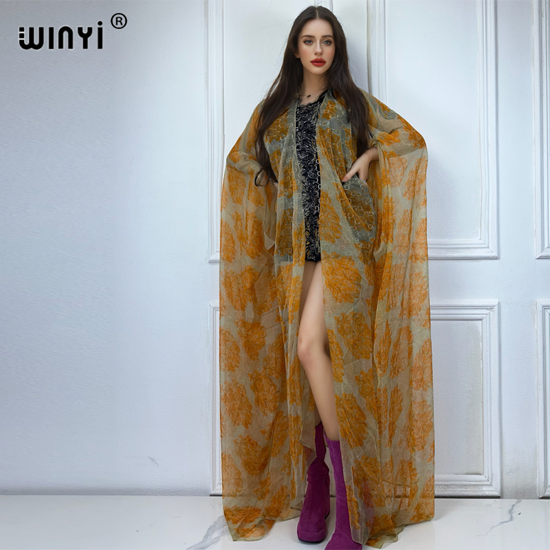 WINYI 맥시 기모노 여름 원근법 섹시한 가디건, 보 - Boho Summer Beach Maxi Dress 리뷰 및 가격