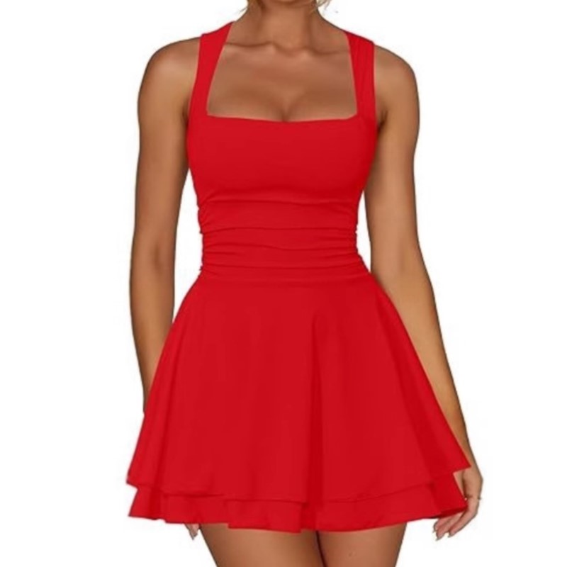 2026 여름 미니 프롬 여성 드레스 신상 우아한 솔리 - Y2K Backless Halter Mini Dress 리뷰 및 가격