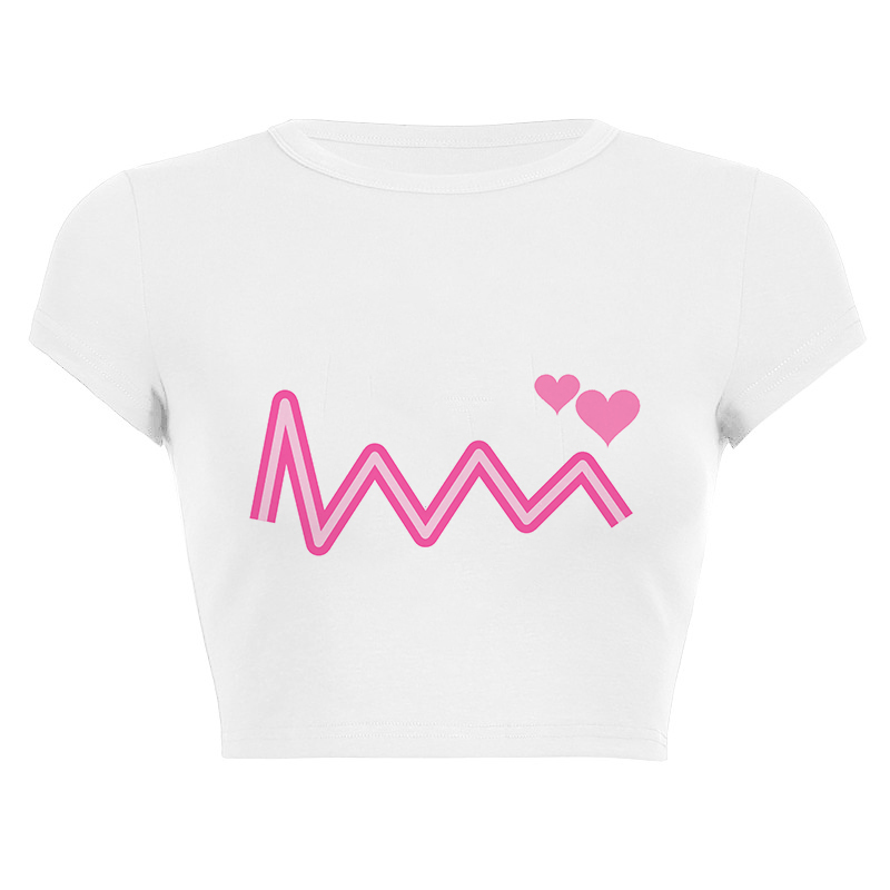 2026 신상 여성 의류 그래픽 프린트 크롭탑 Y2K  - Y2K Graphic Baby Tee Crop 리뷰 및 가격