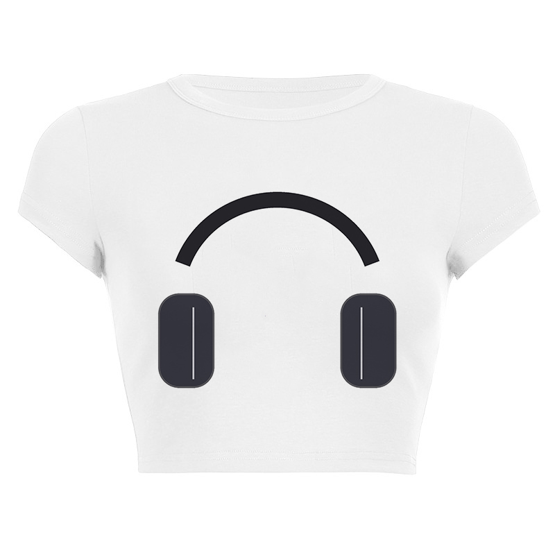 2026 신상 여성 의류 그래픽 프린트 크롭탑 Y2K  - Y2K Graphic Baby Tee Crop 리뷰 및 가격